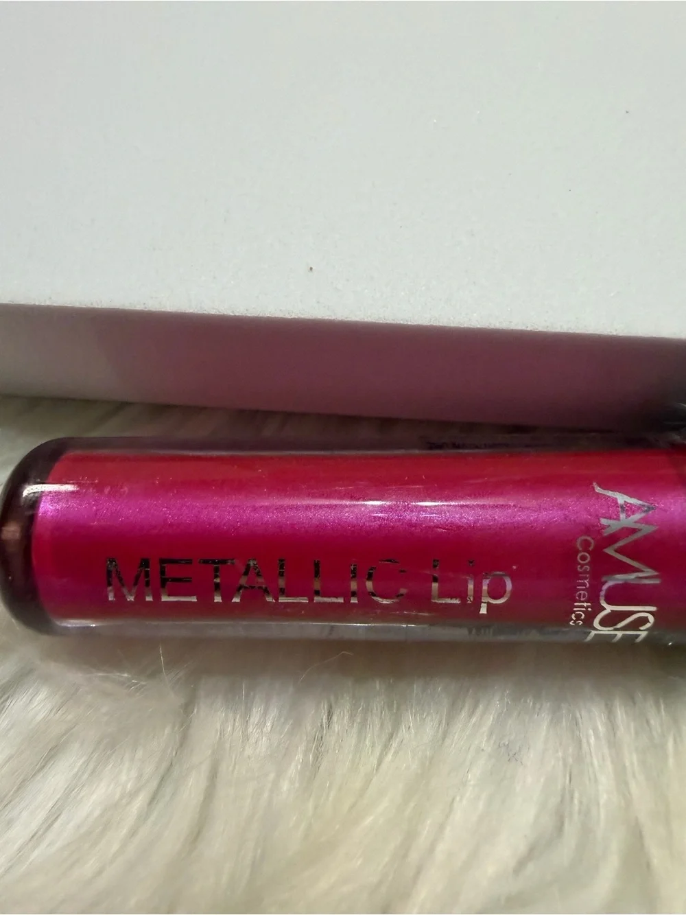 🩷5/$10🩷 Muse Metallic Lipstick - Fuchsia Pink Metallic